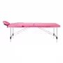 Activ Fizjo mesa de massagem em alumínio Comfort, cor-de-rosa