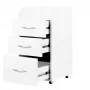 Combi cabinet II white