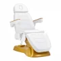 SILLON Lux 273b electric cosmetic chair, 3 motors, golden white