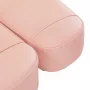 Fauteuil de beauté électrique SILLON CLASSIC, 3 moteurs, rose et noir