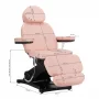 Electric beauty chair SILLON CLASSIC, 3 motors, pink and black