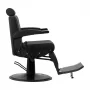 Fauteuil de barbier Gabbiano Continental noir