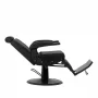 Black Gabbiano Continental barber's chair