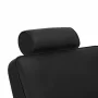 Sillón de barbero Gabbiano Continental negro