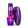 MollyLac Spotlight Gel Lacquer Tinkleberry Hema/di-Hema free 5g č. 636