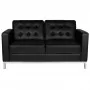 Gabbiano Wartezimmer Sofa BM18019 schwarz