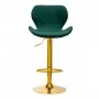 4Rico Bar Hocker QS-B15 verde velluto