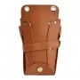 Kappersschaar riem holster T14 bruin