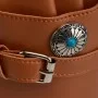 Etui de ceinture pour ciseaux de coiffure T14 marron