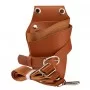 Belt holster for hairdressing scissors T11 brown