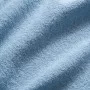 Blue terry cloth sheet