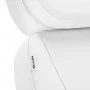 SILLON Fauteuil cosmétique électrique de luxe, 3 moteurs, blanc