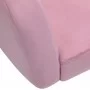 4Rico sillón giratorio QS-BL14G terciopelo rosa