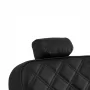 Fauteuil de barbier Carlos extra noir