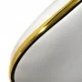 Козметична табуретка Gabbiano Q-4599G Gold White